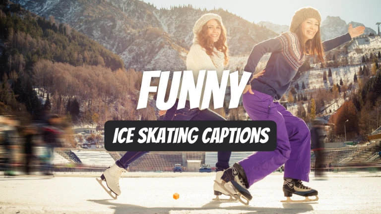 Funny Ice Skating Captions for Instagram